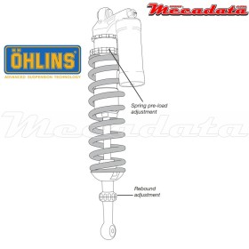 Amortisseur Ohlins HUSQVARNA TE 250 (2005-2005) HA 594 PFP (S46PR1C2)