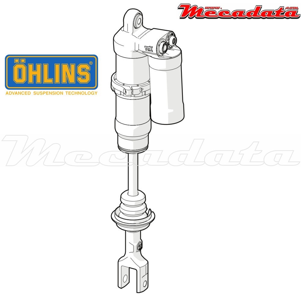 Amortisseur Ohlins HUSQVARNA TOUTES (2014-2015) KT 1594 TTX (T44PR1C2)