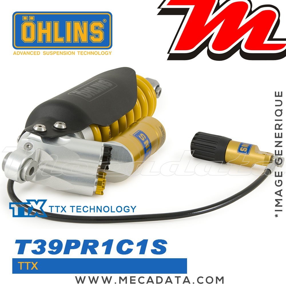 Amortisseur Ohlins KAWASAKI ZX 14 R (2006-2016) KA 128 TTX (T39PR1C1S)
