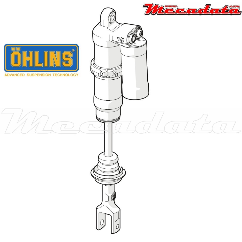 Amortisseur Ohlins KAWASAKI KX 450 F (2009-2015) KA 1594 TTX (T44PR1C2W)