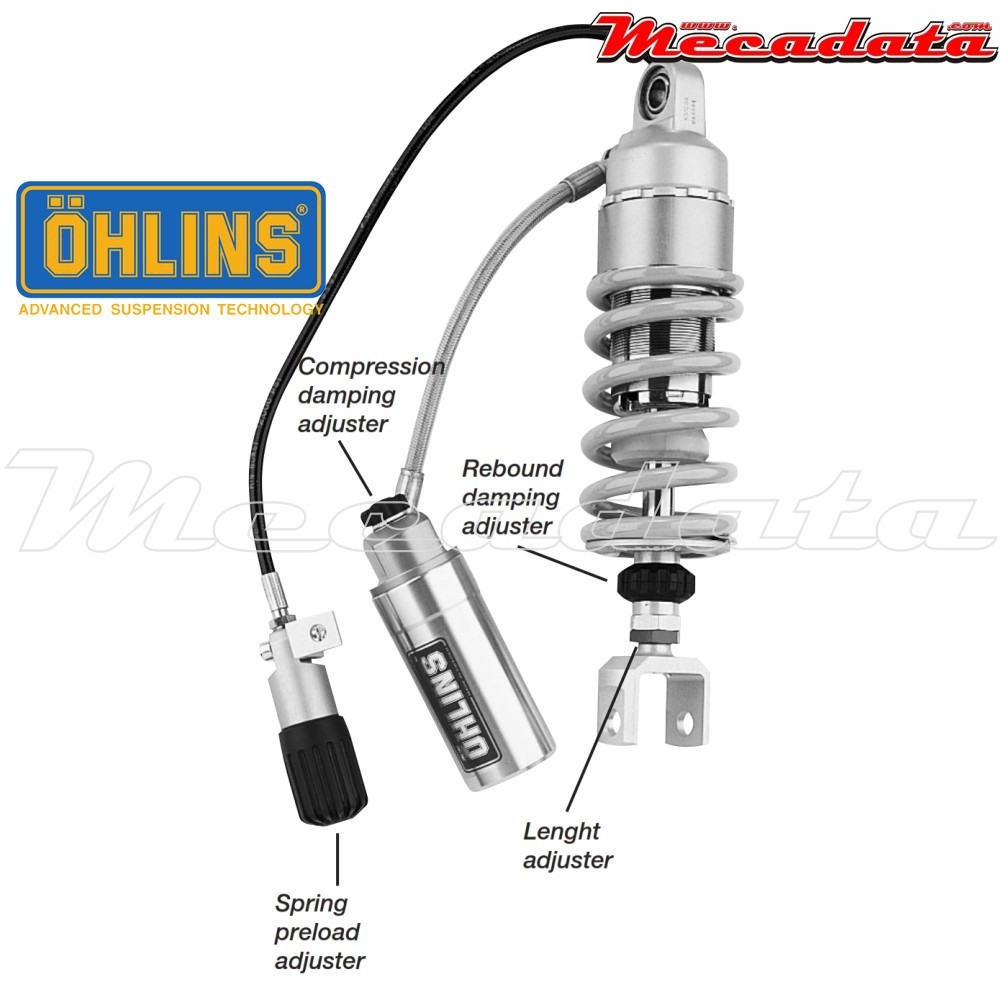 Amortisseur Ohlins KAWASAKI GPZ 900 RACING (1999-2000) KA 203 (S46HR1C1LS)
