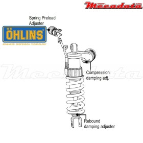 Amortisseur Ohlins KAWASAKI GTR 1400 (2010-2016) KA 109 (S46PR1C1S)