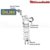 Amortisseur Ohlins KAWASAKI GTR 1400 (2010-2016) KA 109 (S46PR1C1S)