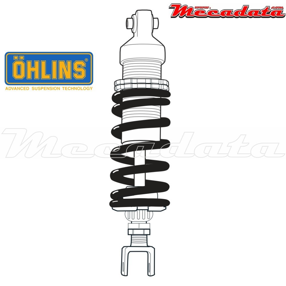 Amortisseur Ohlins KAWASAKI VN 2000 (2004-2009) KA 763 PFP (S46DR1L)