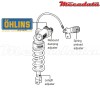 Amortisseur Ohlins KAWASAKI ZX 6 R 636 (2013-2015) KA 338 TTX GP (T36PR1C1LB)