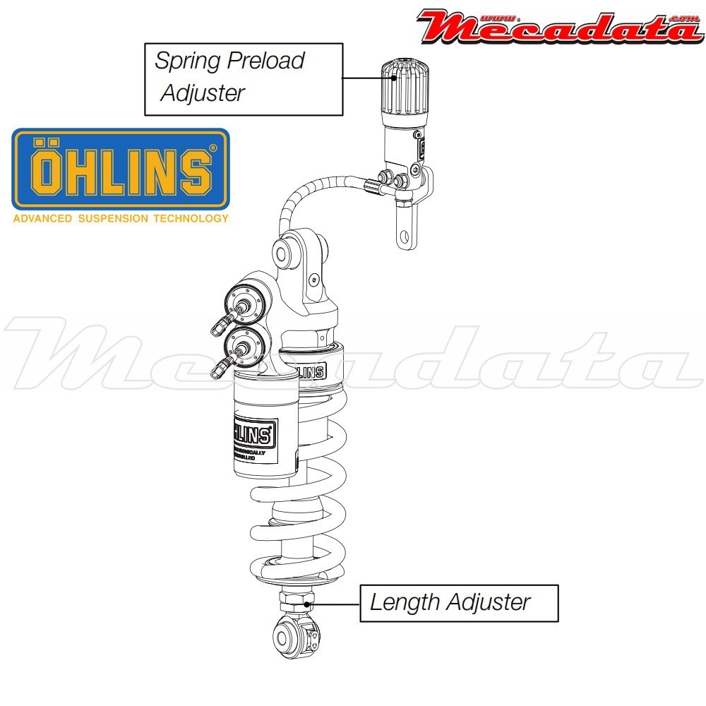 Amortisseur Ohlins KAWASAKI ZX 10 R (2011-2015) KA 035 TTX 36 (T36PR4C4LS)
