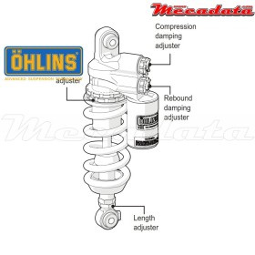 Amortisseur Ohlins KAWASAKI ZX 10 R (2011-2015) KA 358 TTX RT (T36PR1C1L)