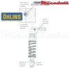 Amortisseur Ohlins KAWASAKI ZX 6 RR (2003-2004) KA 545 PFP (S46PR1C2LS)
