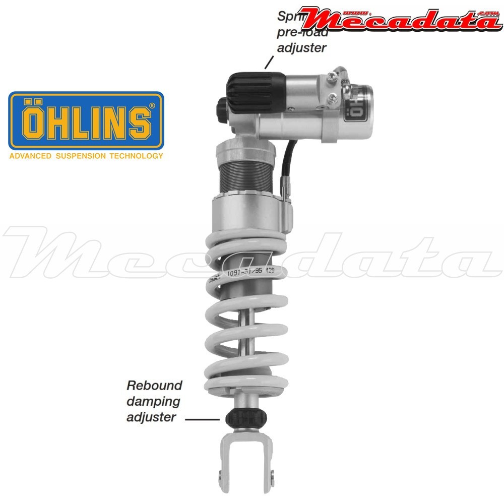 Amortisseur Ohlins KAWASAKI ZX 6 RR (2003-2004) KA 301 PFP (S46PR1C2S)