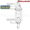 Amortisseur Ohlins KAWASAKI Z 750 (2004-2006) KA 044 (S46DR1)