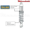 Amortisseur Ohlins KAWASAKI Z 750 (2007-2012) KA 009 (S46DR1)