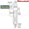 Amortisseur Ohlins KAWASAKI ZRX 1200 (2001-2005) KA 149 PFP (S36PR1C1LB)