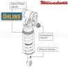 Amortisseur Ohlins KTM 690 ENDURO R (2009-2011) KT 122 (S46PR1C1)