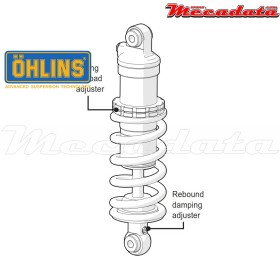 Amortisseur Ohlins KTM 125/200 DUKE (2013-2013) KT 301 (S46DR1)