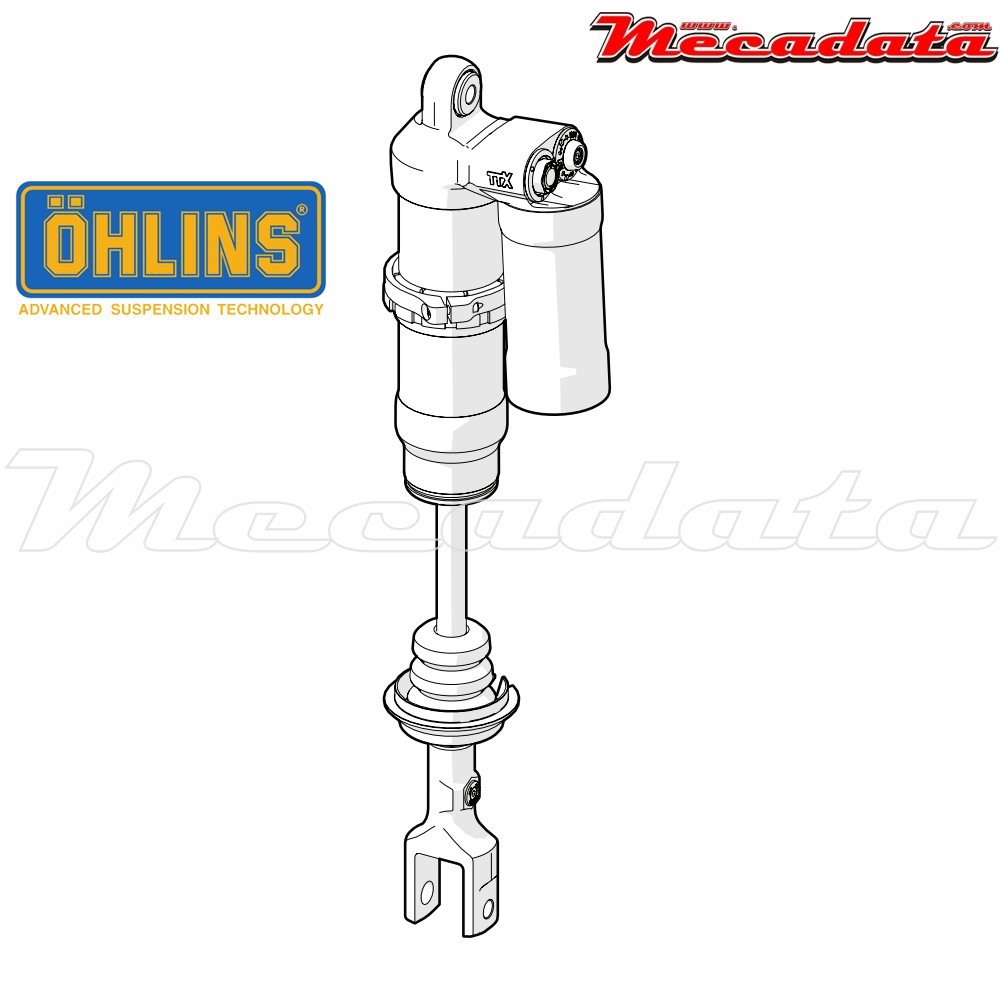 Amortisseur Ohlins KTM 125 SX (2013-2016) KT 1692 TTX 44 (T44PR1C2)