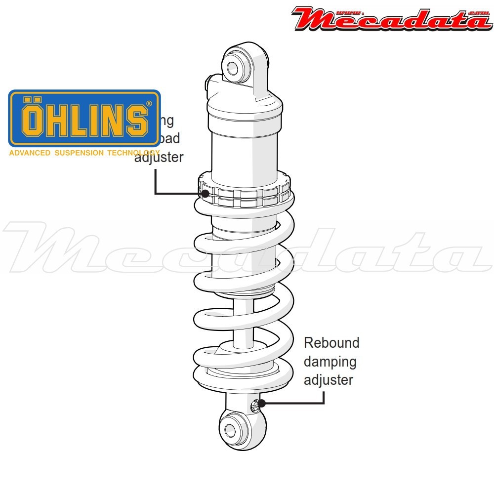 Amortisseur Ohlins KTM 390 DUKE (2014-2015) KT 301 (S46DR1)