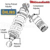 Amortisseur Ohlins KTM 390 RC (2015-2015) KT 303 (S46HR1C1L)
