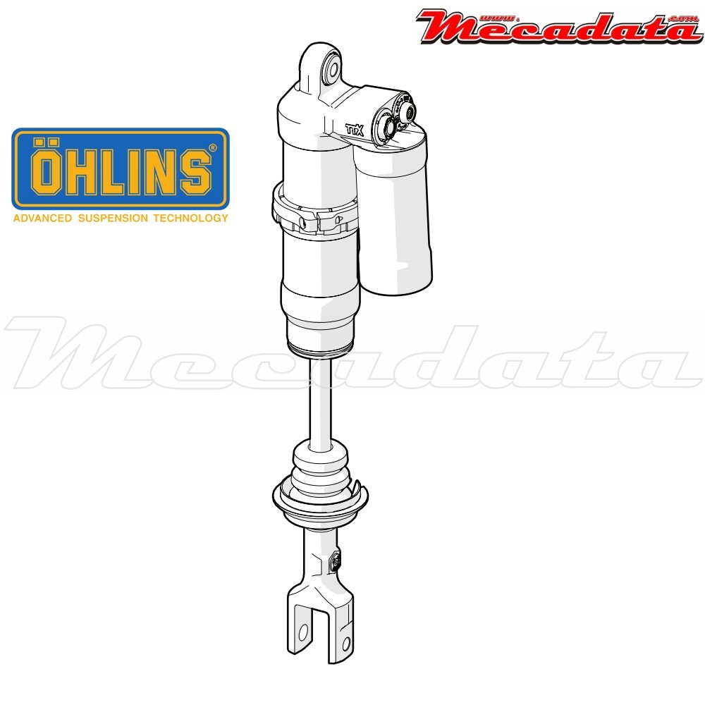Amortisseur Ohlins KTM 450 SXF (2016-2016) KT 1694 TTX 44 (T44PR1C2)