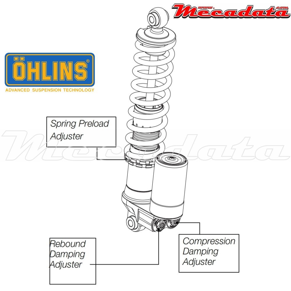 Amortisseur Ohlins KTM SX 50 (2012-2017) KT 1397 TTX 30 (T30PR1C1)