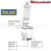 Amortisseur Ohlins KTM SX 50 (2012-2017) KT 1397 TTX 30 (T30PR1C1)