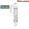 Amortisseur Ohlins KTM SX 125 (2007-2007) KT 791 PFP (S46PR1C2Q1)