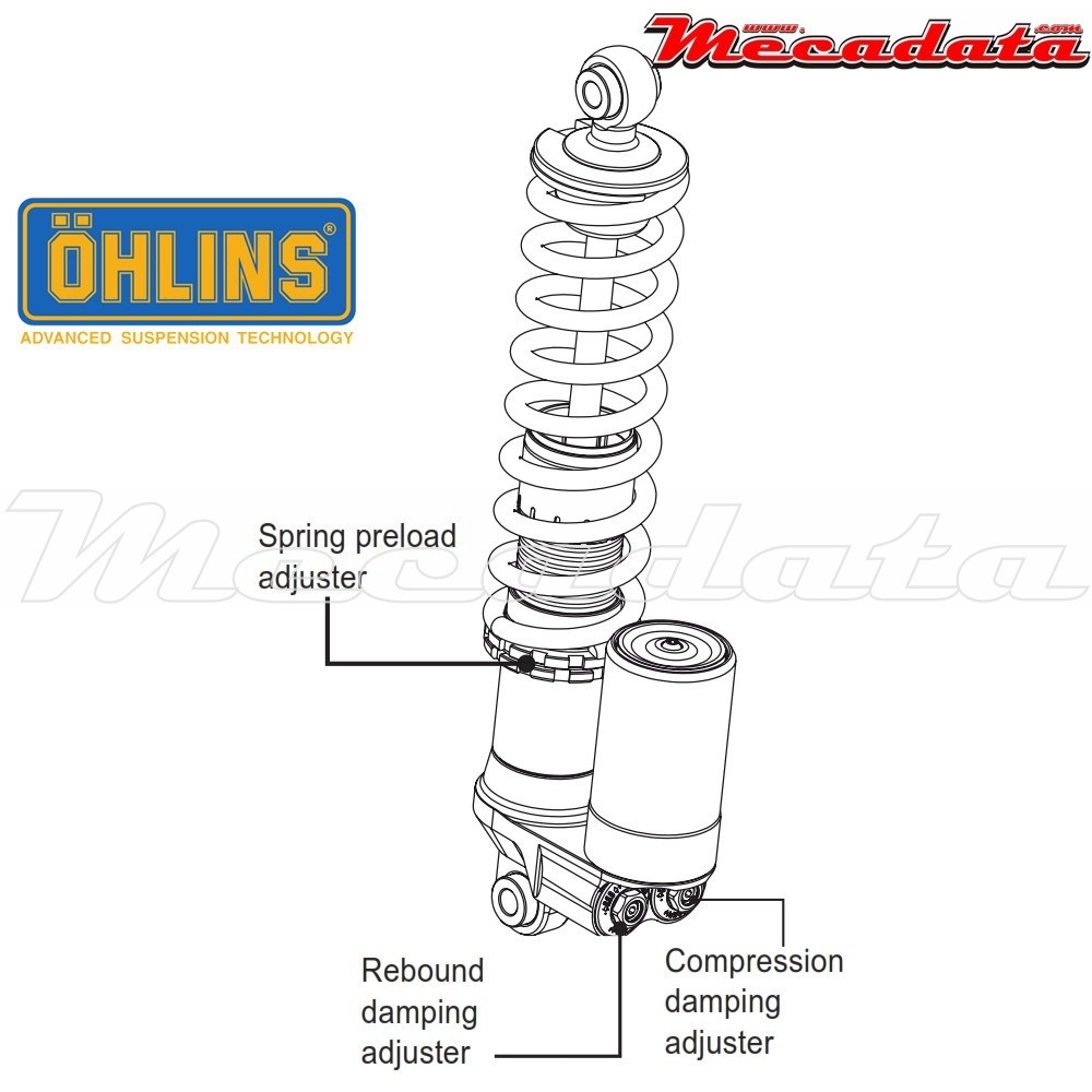 Amortisseur Ohlins KTM SX 65 (2012-2015) KT 1398 TTX 30 (T30PR1C1)