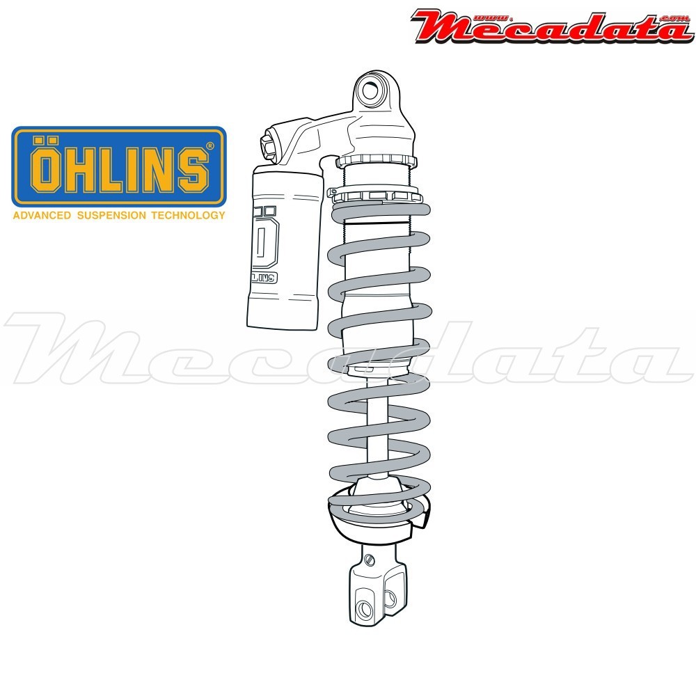 Amortisseur Ohlins KTM SX 250 (2007-2007) KT 792 PFP (S46PR1C2Q1)