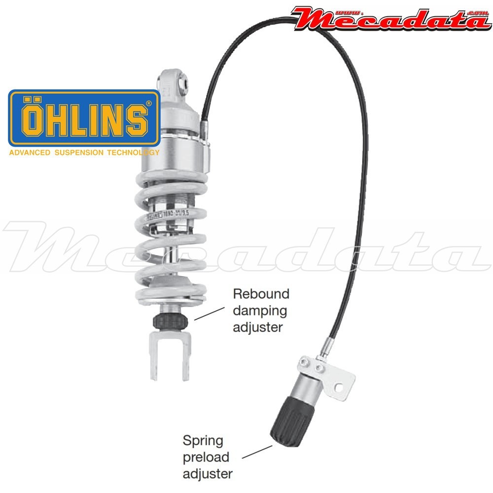 Amortisseur Ohlins SUZUKI GSF 650 N BANDIT ABS (2007-2008) SU 728 PFP (S46DR1S)