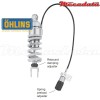 Amortisseur Ohlins SUZUKI GSF 650 N BANDIT ABS (2007-2008) SU 728 PFP (S46DR1S)