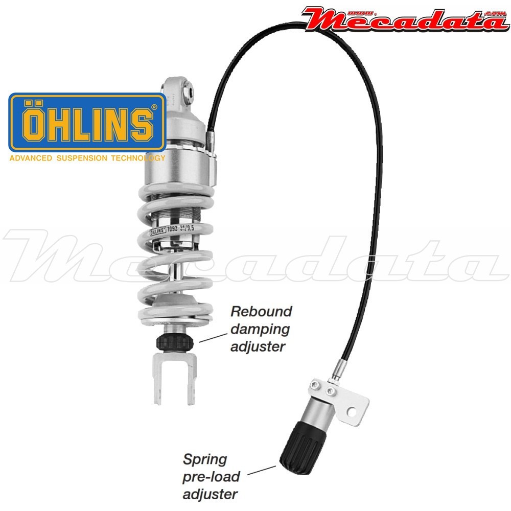 Amortisseur Ohlins SUZUKI GSF 650 N BANDIT (2005-2006) SU 504 (S46DR1S)