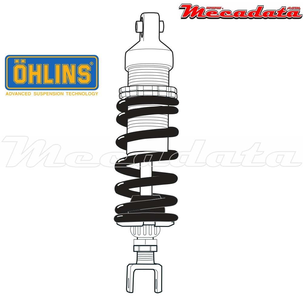 Amortisseur Ohlins SUZUKI C 800 (2005-2009) SU 709 PFP (S46DR1L)