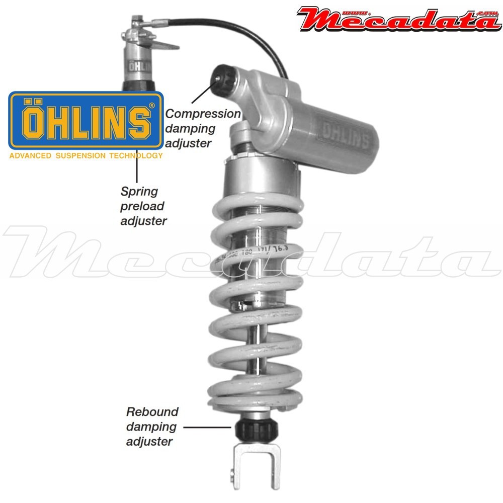 Amortisseur Ohlins SUZUKI DL 1000 V-STROM (2002-2008) SU 201 PFP (S46PR1C1S)