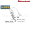 Amortisseur Ohlins SUZUKI DL 650 V-STROM (2004-2014) SU 823 (S46DR1S)