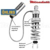 Amortisseur Ohlins SUZUKI GSX-R 1100 (1986-1988) SU 635 (S46HR1C1)