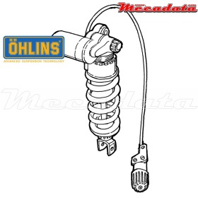 Amortisseur Ohlins SUZUKI GSX R 1300 HAYABUSA (1999-2007) SU 841 PFP (S46PR1C1S)