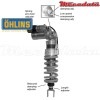 Amortisseur Ohlins SUZUKI GSX-R 1000 (2005-2006) SU 503 (S46PR1C2LS)