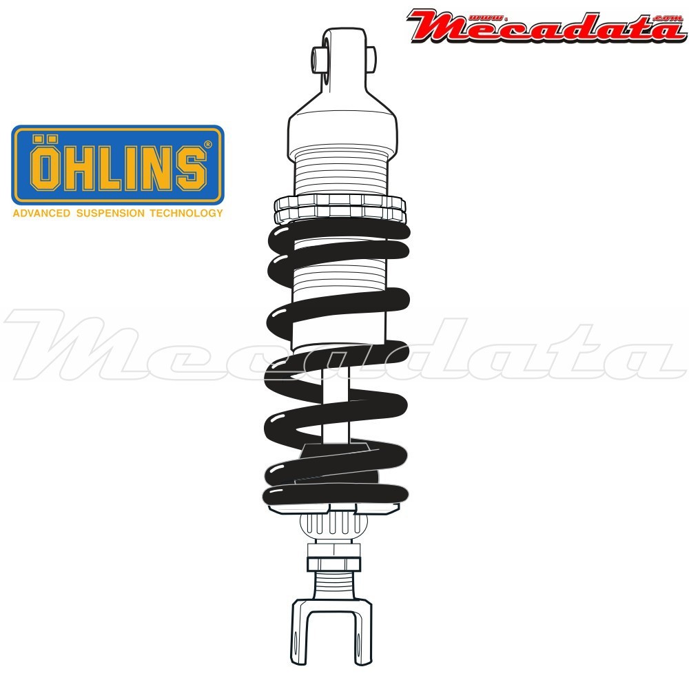 Amortisseur Ohlins SUZUKI M 800 Z (2009-2009) SU 711 PFP (S46DR1L)