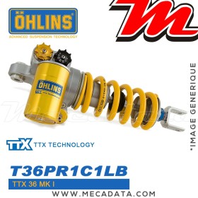 Amortisseur Ohlins SUZUKI GSX-R 1000 (2007-2008) SU 932 TTX 36 (T36PR1C1LB)