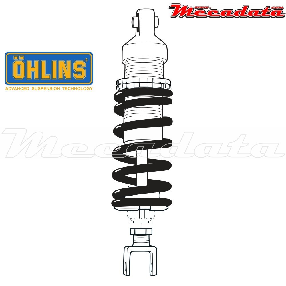 Amortisseur Ohlins SUZUKI VL 1500 (1997-2004) SU 707 PFP (S46DR1L)