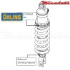 Amortisseur Ohlins SUZUKI SFV 650 GLADIUS (2009-2014) SU 905 (S46DR1)