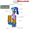 Amortisseur Ohlins SUZUKI TL 1000 S (1997-1998) SU 805 (S46PR1C1)