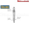 Amortisseur Ohlins TRIUMPH THRUXTON 900 (2004-2016) TR 538 (S36DR1L)