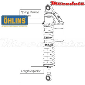 Amortisseur Ohlins TRIUMPH THRUXTON 900 (2004-2016) TR 927 (S36PL)