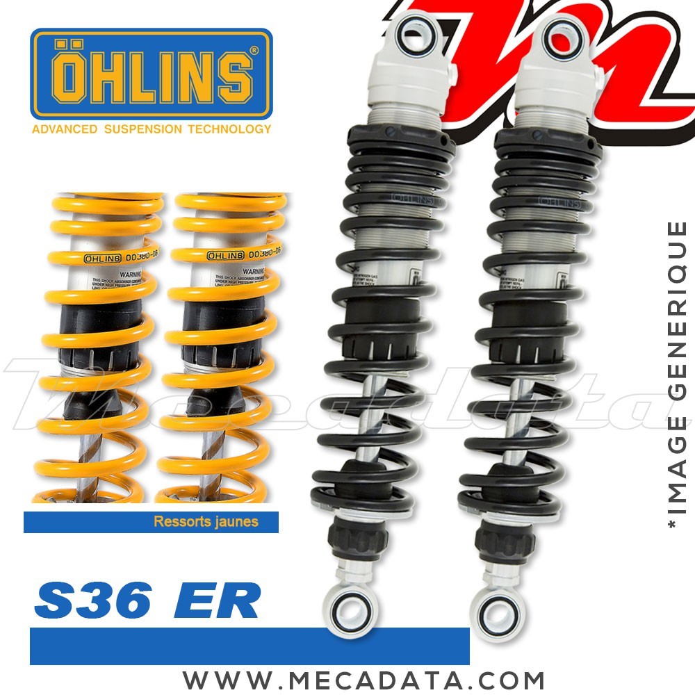 Amortisseur Ohlins TRIUMPH THRUXTON 900 (2004-2016) TR 934 PFP (36ER)