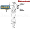 Amortisseur Ohlins TRIUMPH SPEED TRIPLE 1050 (2011-2014) TR 105 TTX 36 (T36PR1C1)