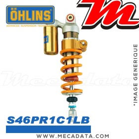 Amortisseur Ohlins TRIUMPH SPEED TRIPLE 1050 (2008-2010) TR 807 PFP (S46PR1C1LB)