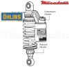 Amortisseur Ohlins YAMAHA BOLT (2014-2015) YA 357 (S36PR1C1L)