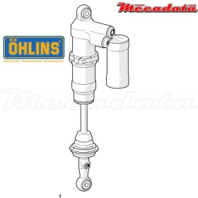 Amortisseur Ohlins YAMAHA YZF 250 (2014-2016) YA 1494 TTX (T44PR1C2W)