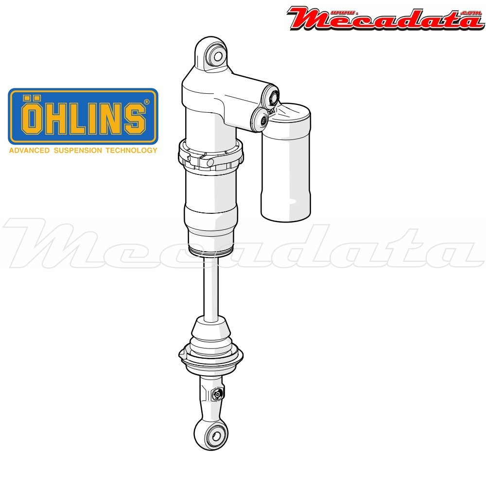 Amortisseur Ohlins YAMAHA YZF 450 (2014-2016) YA 1694 TTX 44 (T44PR1C2W)