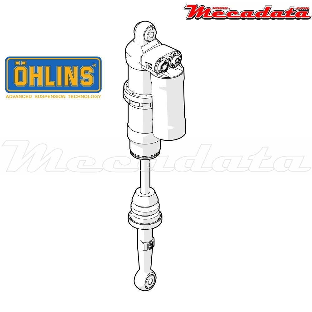 Amortisseur Ohlins YAMAHA YZ 250 (2008-2016) YA 1692 TTX 44 (T44PR1C2W)